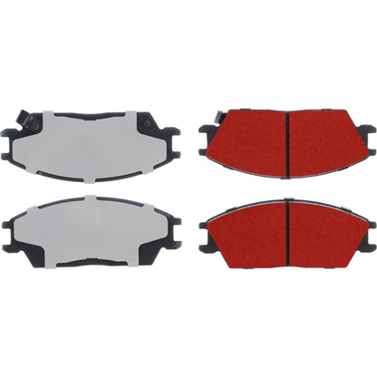 Centric Parts Disc Brake Pad Set with Low-Dust Formula 500.04400