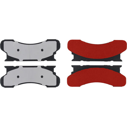 Centric Parts Disc Brake Pad Set with Low-Dust Formula for 1986-1991 Ford E-250 Econoline 500.04500