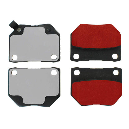 Centric Parts Disc Brake Pad Set with Low-Dust Formula for Daily Driving 500.04611