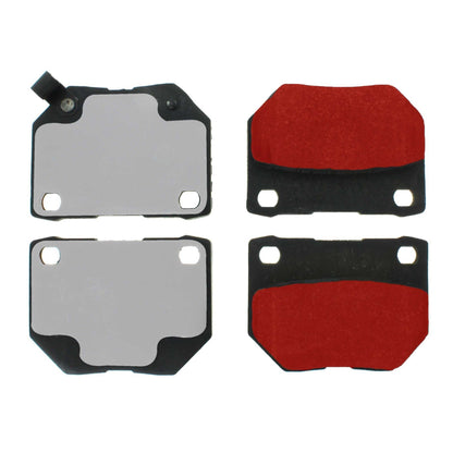 Centric Parts Disc Brake Pad Set with Low-Dust Formula for Daily Driving 500.04611