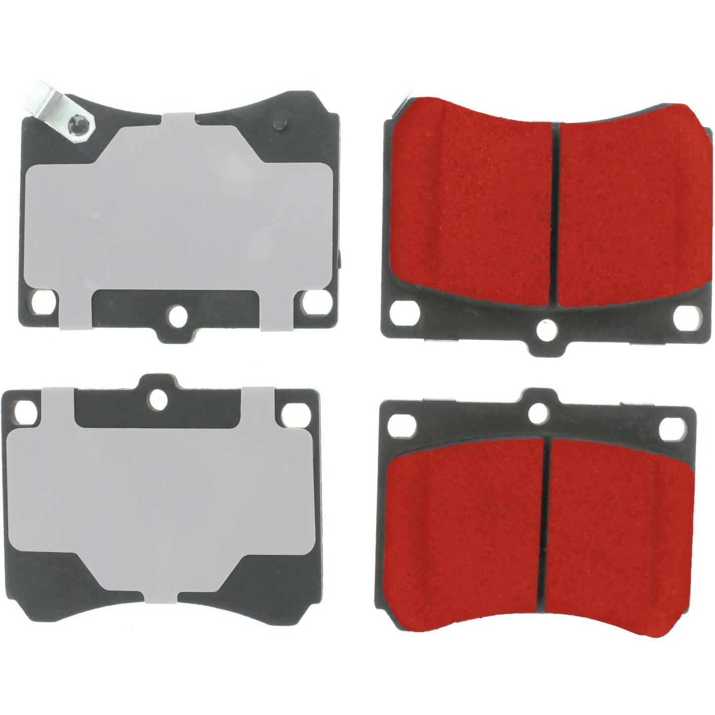 Centric Parts Disc Brake Pad Set PQ PRO with Low‑Dust Formula for 1991‑2003 Ford Escort, 1992‑1996 Mazda MX‑3, 1990‑1998 Protege, 1991‑1999 Mercury Tracer 500.04730
