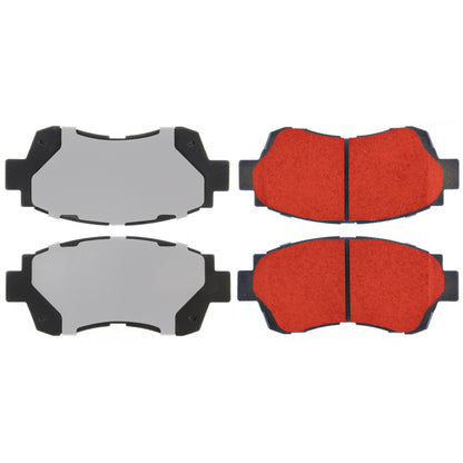 Centric Parts Disc Brake Pad Set with Low-Dust Formula for 1992-2000 Lexus ES300 LS400 SC300 Toyota Avalon Camry Celica 500.04761