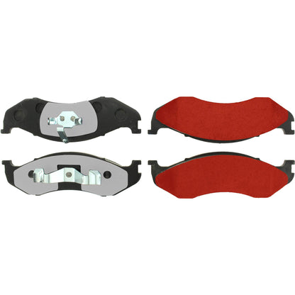 Centric Parts Disc Brake Pad Set PQ PRO low-dust