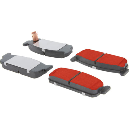 Centric Parts Disc Brake Pad Set PQ PRO with Hardware for 1990-1994 Infiniti Q45 500.04810