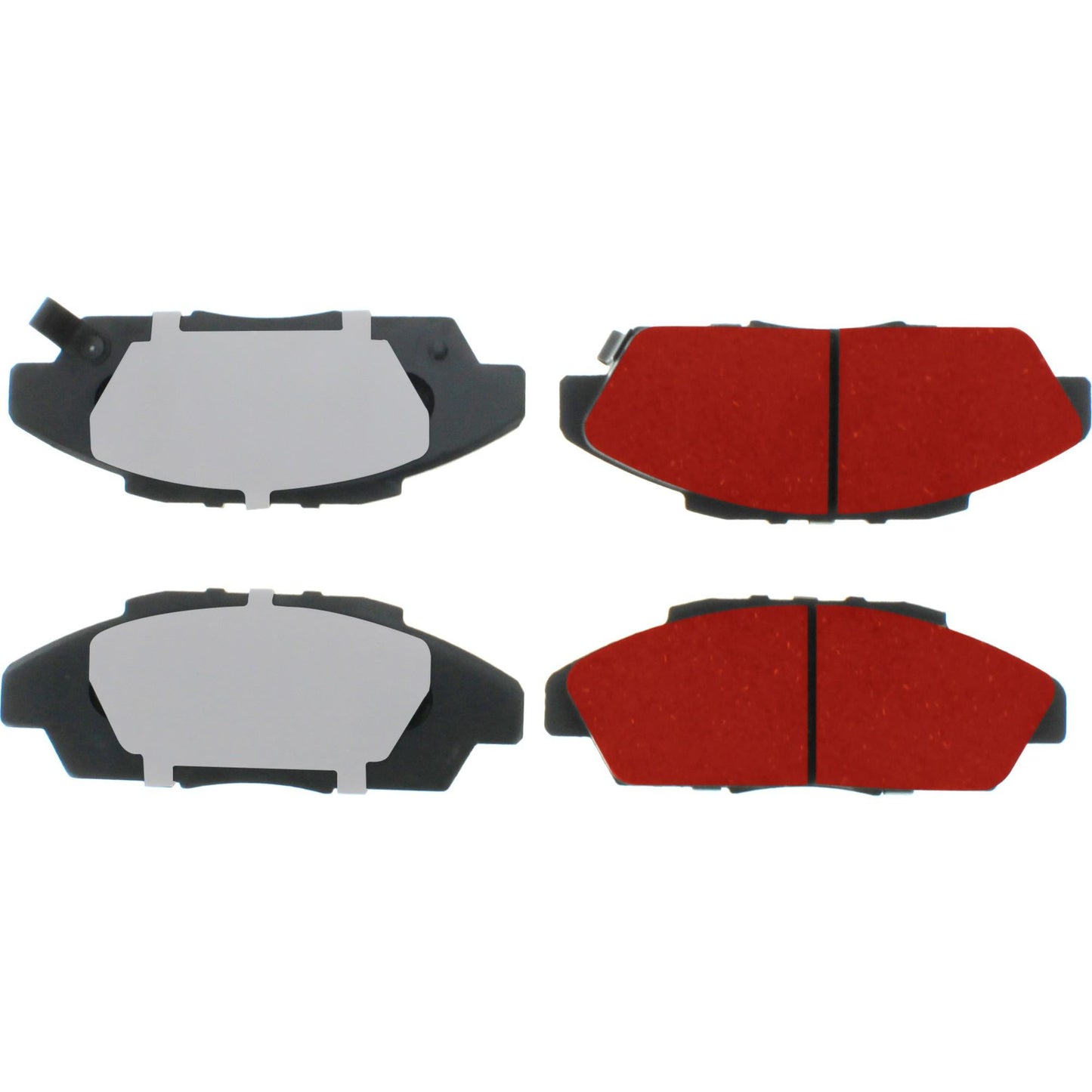 Centric Parts Disc Brake Pad Set with Low-Dust Formula for 1990-1993 Honda Accord 500.04960
