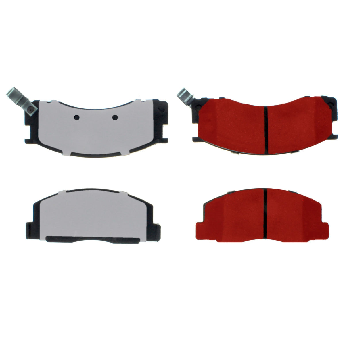 Centric Parts Disc Brake Pad Set with low-dust formula for 1991-1996 Toyota Previa 500.05000