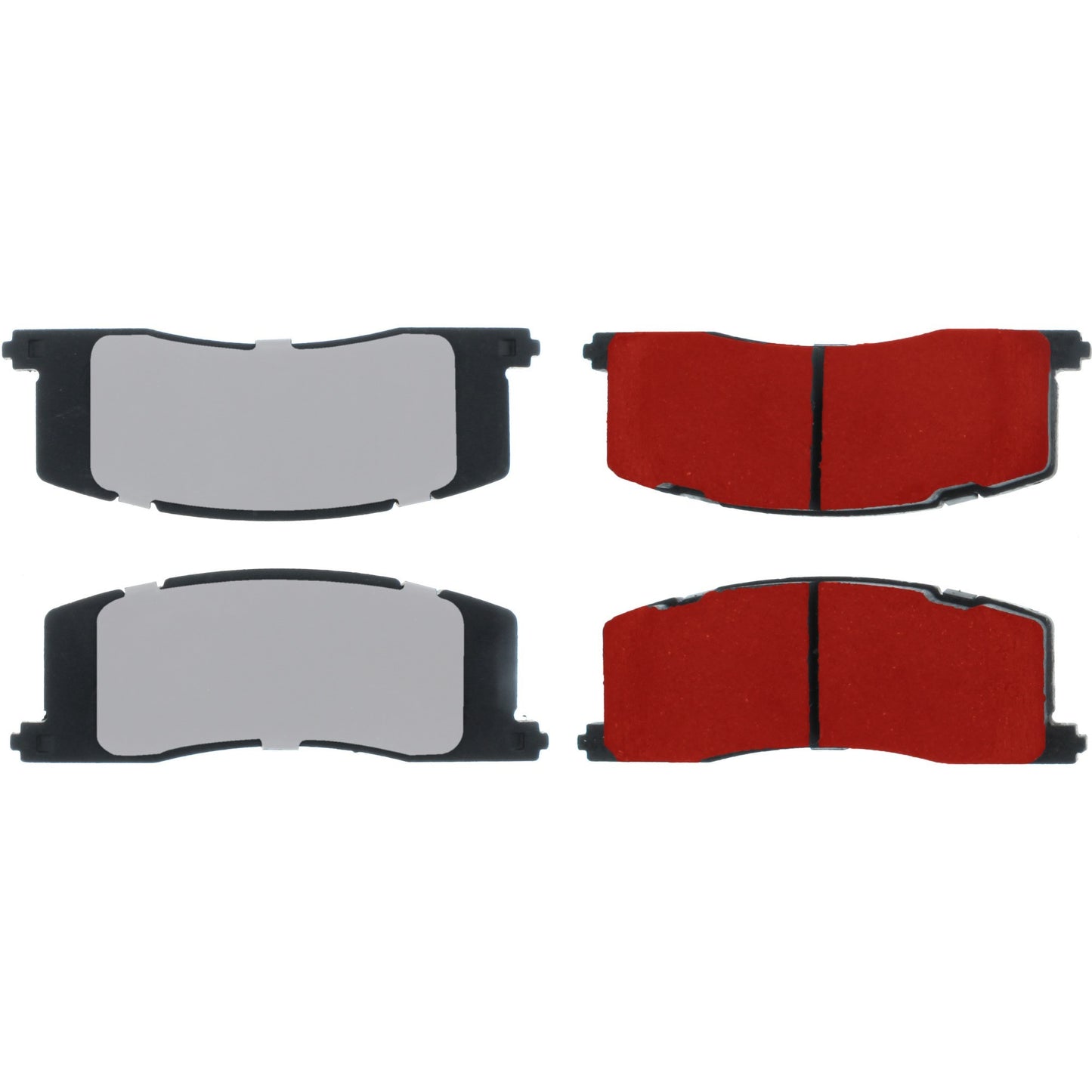 Centric Parts Disc Brake Pad Set with Low-Dust Formula for 1991-1997 Toyota Previa 500.05010
