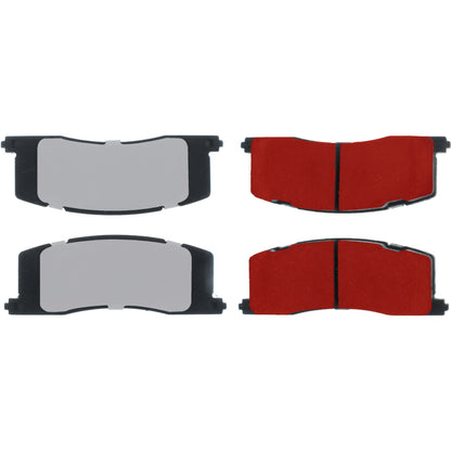 Centric Parts Disc Brake Pad Set with Low-Dust Formula for 1991-1997 Toyota Previa 500.05010