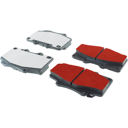Centric Parts Disc Brake Pad Set PQ PRO with low-dust for 1996-1997 Lexus LX450 Toyota Land Cruiser 500.05020