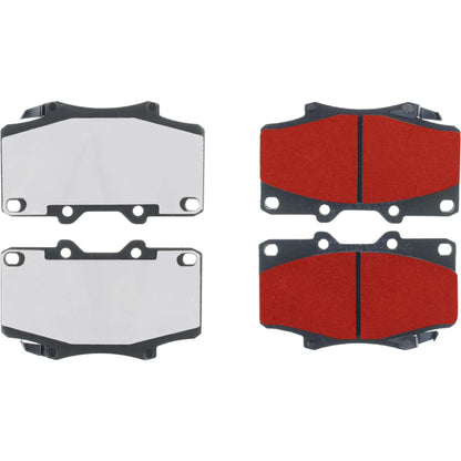 Centric Parts Disc Brake Pad Set PQ PRO with low-dust for 1996-1997 Lexus LX450 Toyota Land Cruiser 500.05020