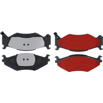 Centric Parts Disc Brake Pad Set PQ PRO with Hardware for 1987-1995 Chrysler Models 500.05220