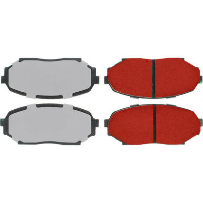 Centric Parts Disc Brake Pad Set with Low-Dust Formula for 1990-1993 Geo Storm Isuzu Impulse Mazda Miata 500.05250