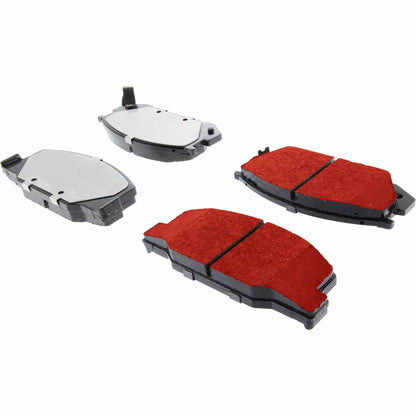 Centric Parts Disc Brake Pad Set PQ PRO with low-dust formula for 1989-1992 Lotus Esprit, 1991-1997 Toyota Previa 500.05270