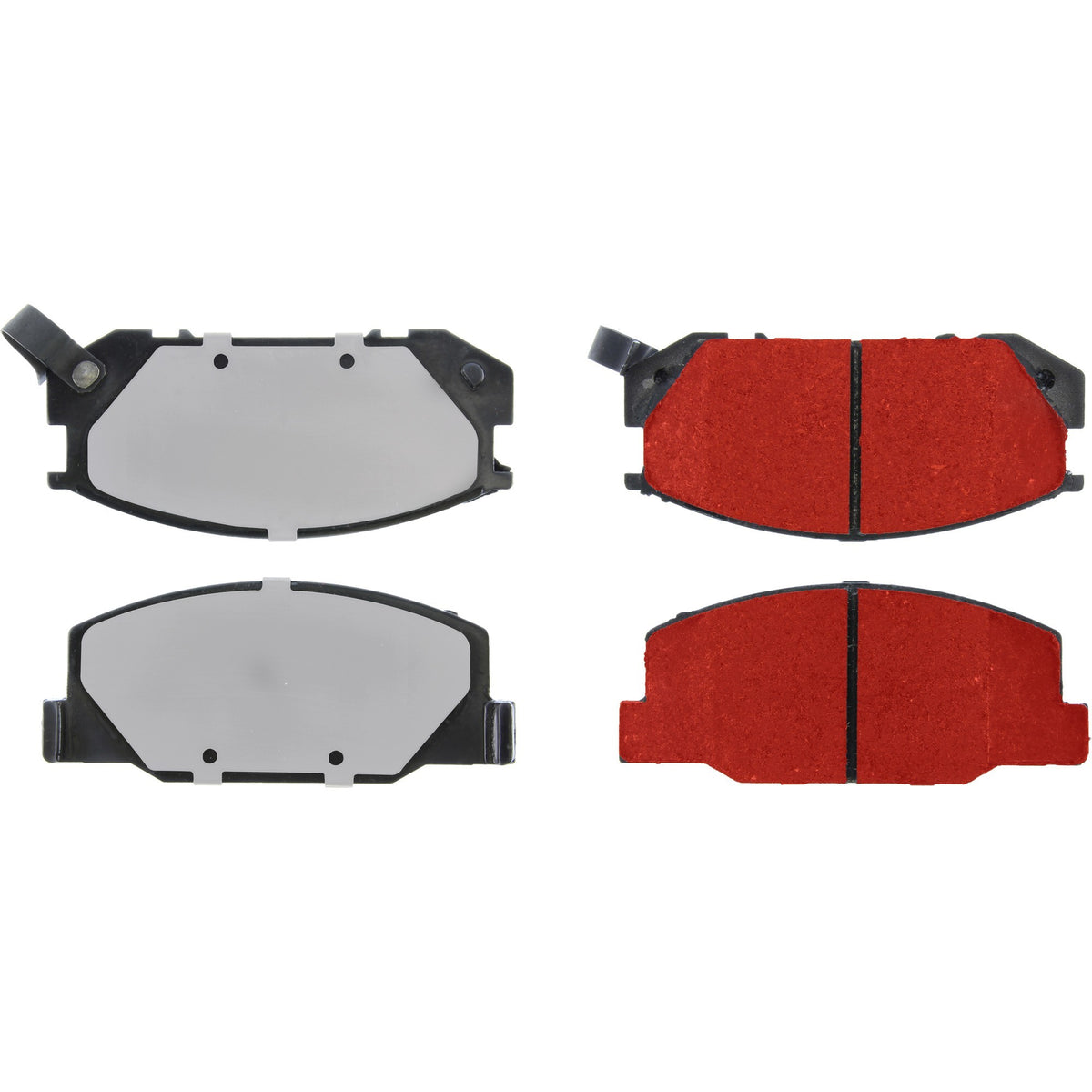 Centric Parts Disc Brake Pad Set PQ PRO with low-dust formula for 1989-1992 Lotus Esprit, 1991-1997 Toyota Previa 500.05270