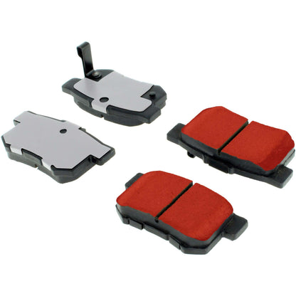 Centric Parts Disc Brake Pad Set with Low-Dust Formula for 2001-2012 Acura, Honda CR-V and Isuzu Oasis 500.05360