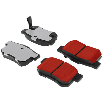 Centric Parts Disc Brake Pad Set PQ PRO with Low-Dust Formula for 1999-2004 Acura RL 500.05361