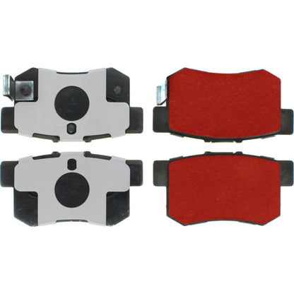 Centric Parts Disc Brake Pad Set with Low-Dust Formula for 2006-2011 Acura CSX 500.05370