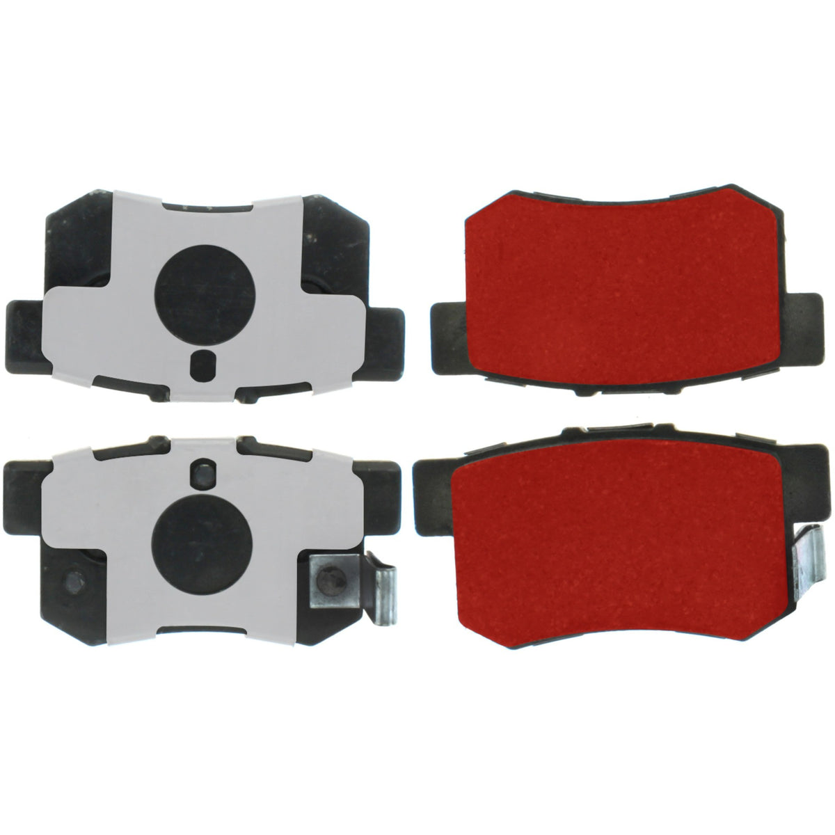 Centric Parts Disc Brake Pad Set PQ PRO with low-dust for 2000-2009 Honda S2000 2010-2016 Suzuki Kizashi 500.05372