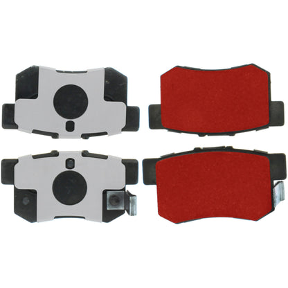Centric Parts Disc Brake Pad Set PQ PRO with low-dust for 2000-2009 Honda S2000 2010-2016 Suzuki Kizashi 500.05372