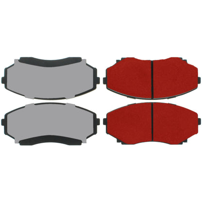 Centric Parts Disc Brake Pad Set with Low-Dust Formula for 1992-2006 Mazda MPV 500.05510