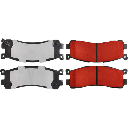 Centric Parts Disc Brake Pad Set PQ PRO for 1992-1995 Mazda 929 MPV 500.05530