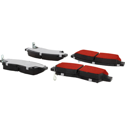 Centric Parts Disc Brake Pad Set PQ PRO with Hardware Geo Prizm for 1993-2000 Toyota Camry Celica Corolla RAV4 500.05621