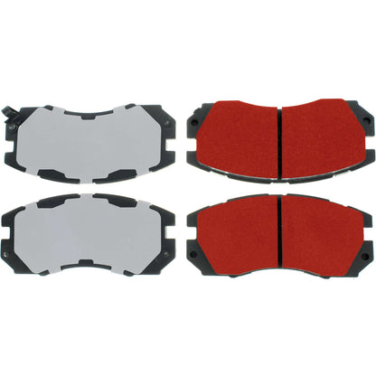 Centric Parts Disc Brake Pad Set PQ PRO with Low-Dust Formula for 1991-1996 Subaru Legacy 500.05630