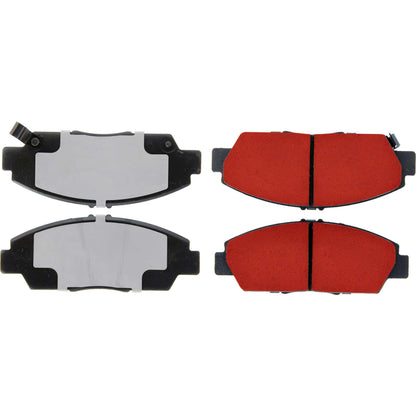 Centric Parts Disc Brake Pad Set with Low-Dust Formula for 1992-1996 Honda Prelude 500.05680