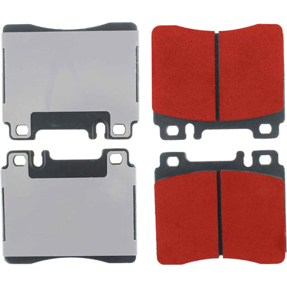 Centric Parts Disc Brake Pad Set PQ PRO low-dust for 1992-1999 Mercedes-Benz models 500.05770
