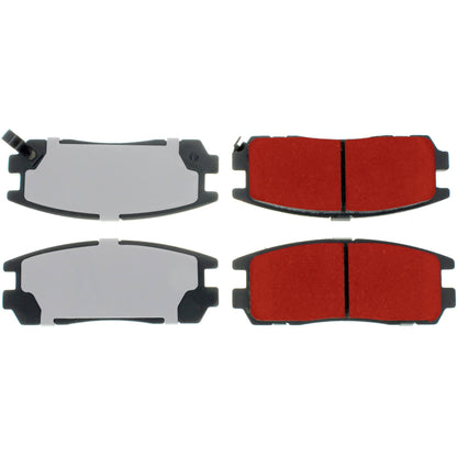 Centric Parts Disc Brake Pad Set PQ PRO with Hardware for Acura SLX 1999-1996, Honda Passport 2002-1994, Isuzu Amigo 1994, Amigo 2000-1998, Axiom 2004-2002, Rodeo 2004-1994, Rodeo Sport 2003-2001, Trooper 2002-1992, VehiCROSS 2001-1999 500.05800