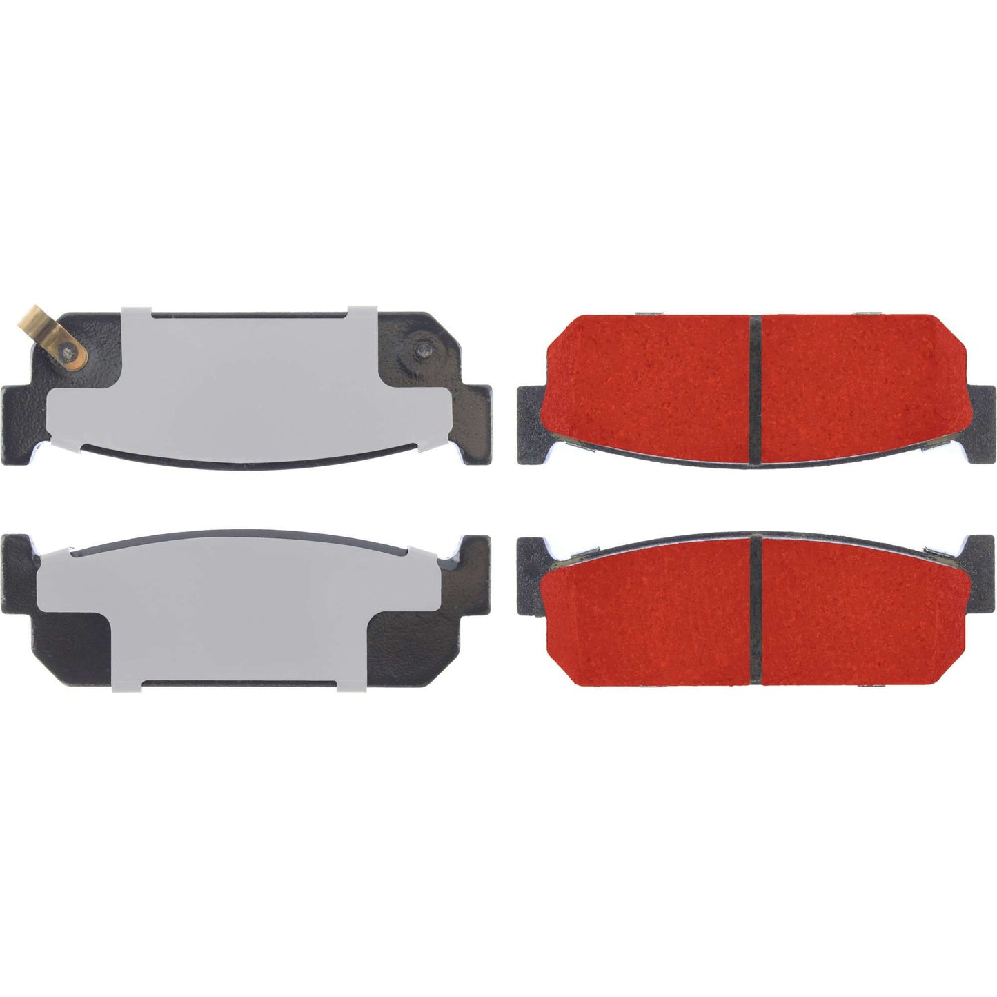 Centric Parts Disc Brake Pad Set with Low-Dust Formula for 1997-1993 Infiniti J30 2004-2003 M45 2006-1997 Q45 500.05880