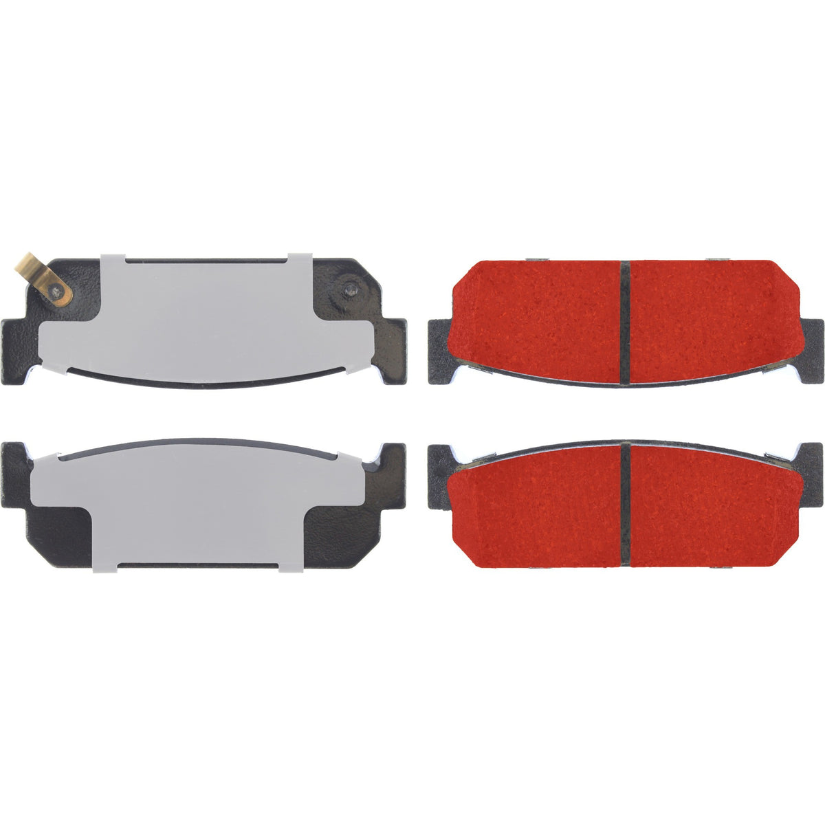 Centric Parts Disc Brake Pad Set with Low-Dust Formula for 1997-1993 Infiniti J30 2004-2003 M45 2006-1997 Q45 500.05880