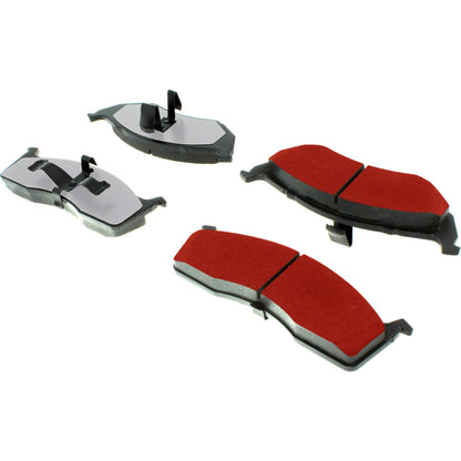 Centric Parts Disc Brake Pad Set PQ PRO with Low-Dust Formula for 1993-2002 Chrysler Models 500.05910