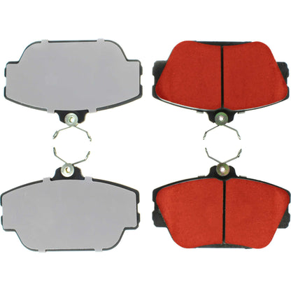 Centric Parts Disc Brake Pad Set with Low-Dust Formula for Ford Taurus 1996-1999, Thunderbird 1996-1997 500.05980