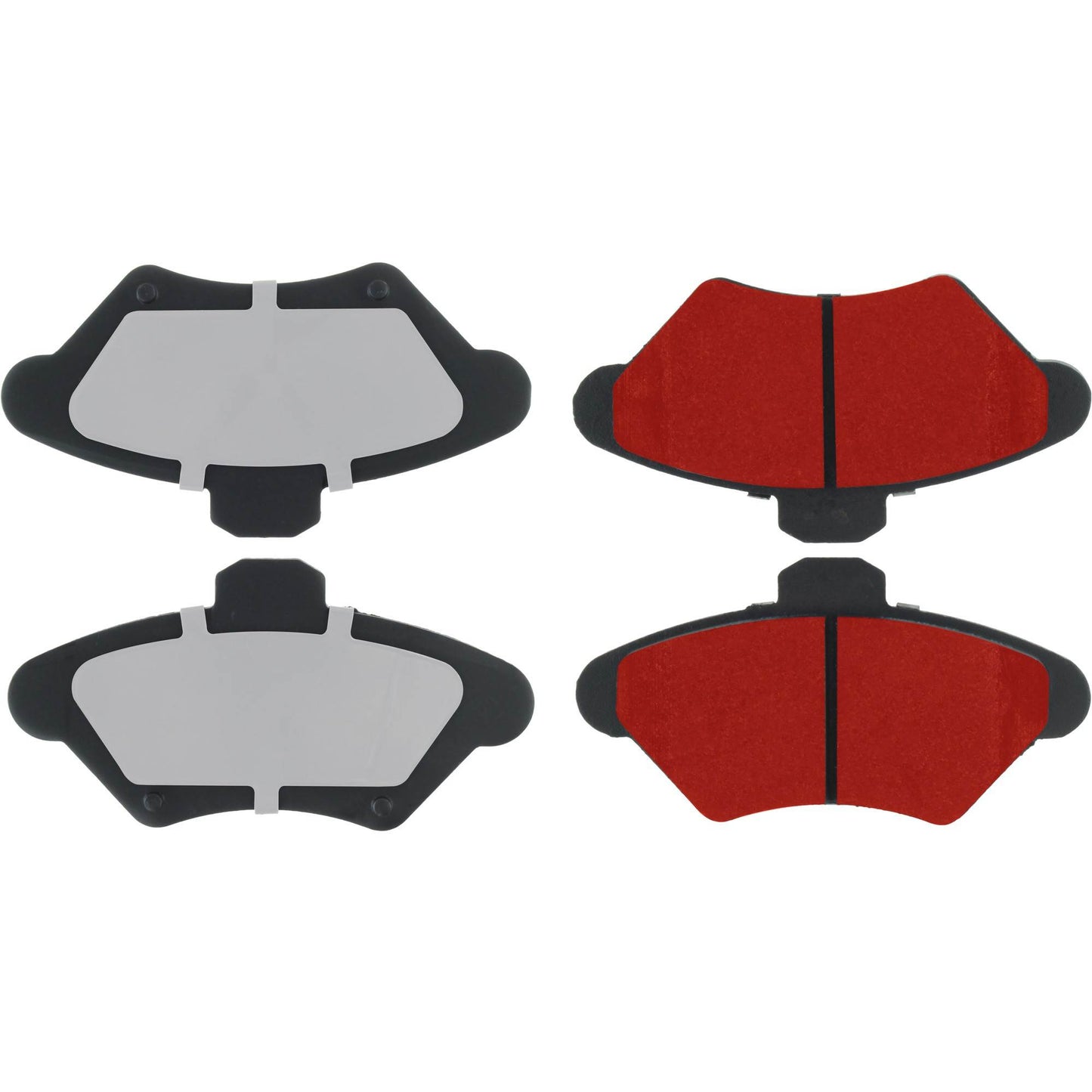 Centric Parts Disc Brake Pad Set with Low-Dust Formula for 1994-1998 Ford Mustang, 1993-1997 Thunderbird, 1993-1997 Mercury Cougar 500.06000