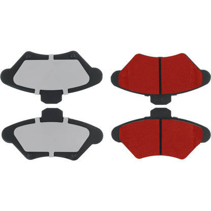 Centric Parts Disc Brake Pad Set with Low-Dust Formula for 1994-1998 Ford Mustang, 1993-1997 Thunderbird, 1993-1997 Mercury Cougar 500.06000