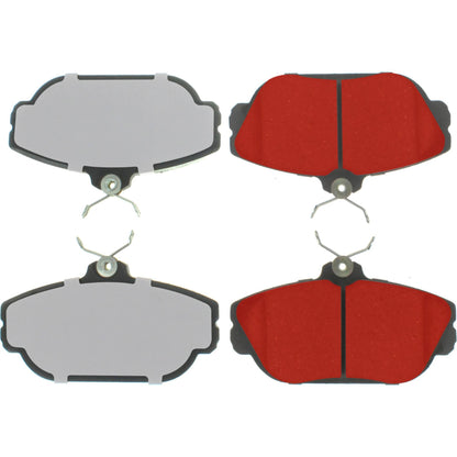 Centric Parts Disc Brake Pad Set with Low-Dust Formula for Ford Sable 1994-2001 Taurus 1994-2000 Windstar 1995-1998 Lincoln Continental 1993-1994 Mercury Sable 1994-2000 500.06010