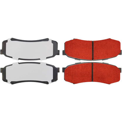 Centric Parts Disc Brake Pad Set with Low-Dust Formula for Daily Driving 500.06060