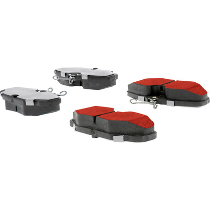 Centric Parts Disc Brake Pad Set PQ PRO low-dust formula 500.06100