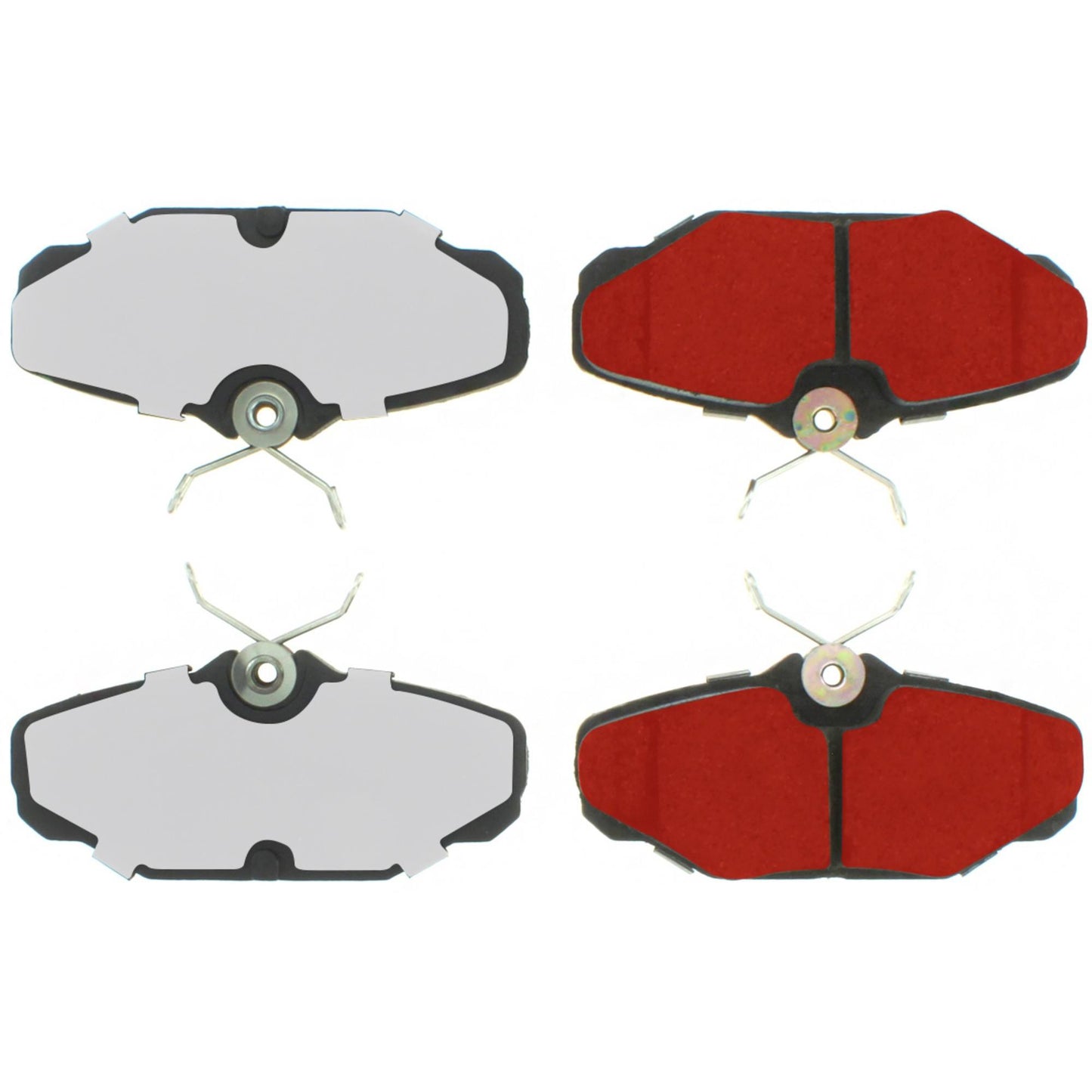 Centric Parts Disc Brake Pad Set PQ PRO low-dust formula 500.06100