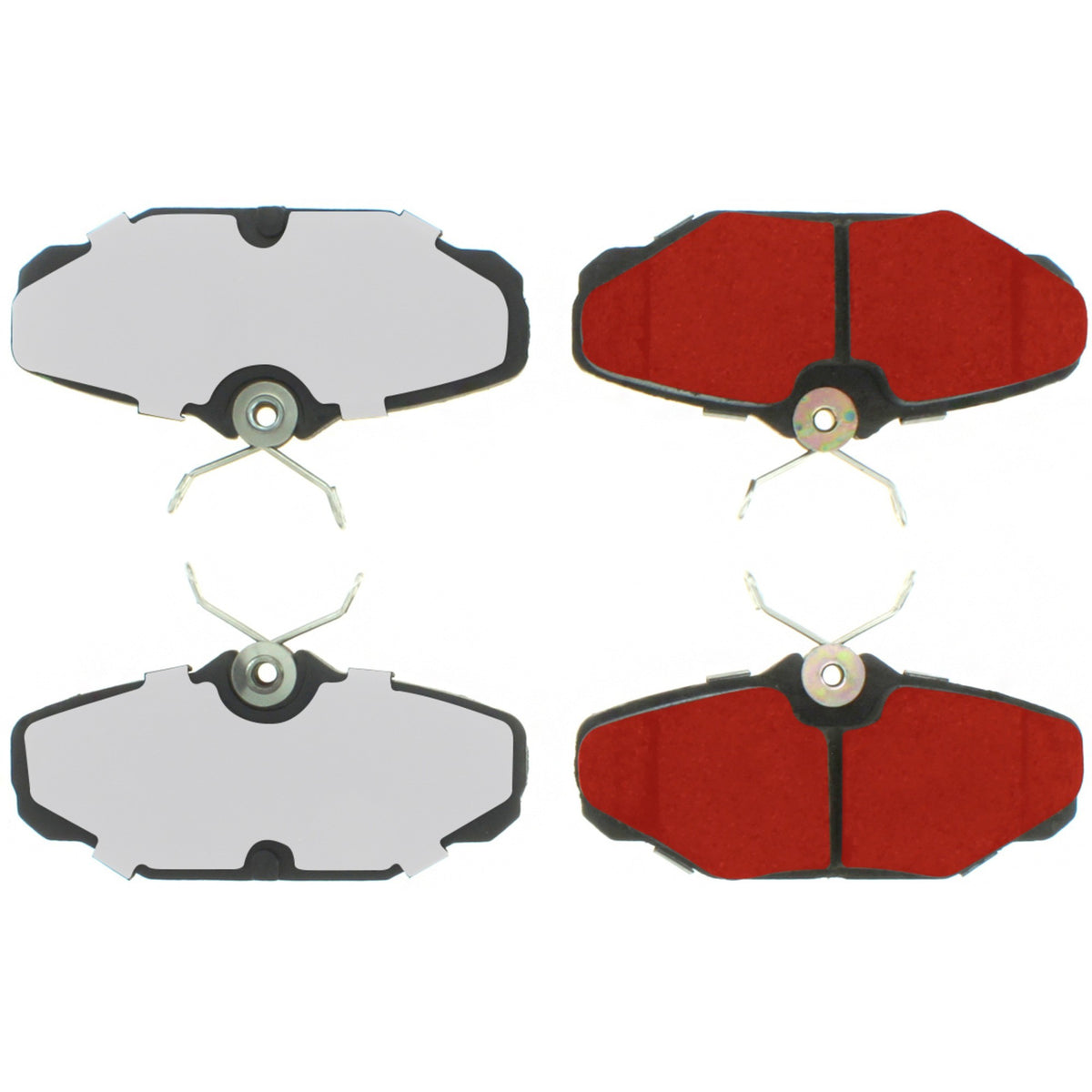 Centric Parts Disc Brake Pad Set PQ PRO low-dust formula 500.06100
