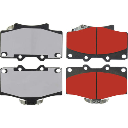 Centric Parts Disc Brake Pad Set with Low-Dust Formula for Daily Driving 500.06110