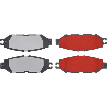 Centric Parts Disc Brake Pad Set with Low-Dust Formula 500.06130