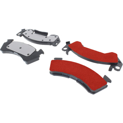 Centric Parts Disc Brake Pad Set with Low-Dust Formula 500.06140