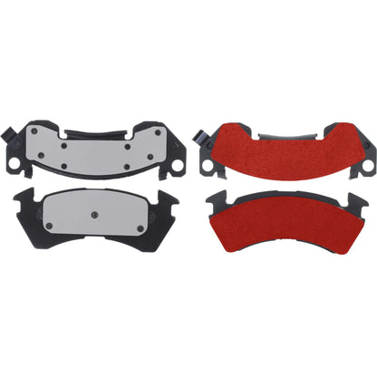 Centric Parts Disc Brake Pad Set with Low-Dust Formula 500.06140