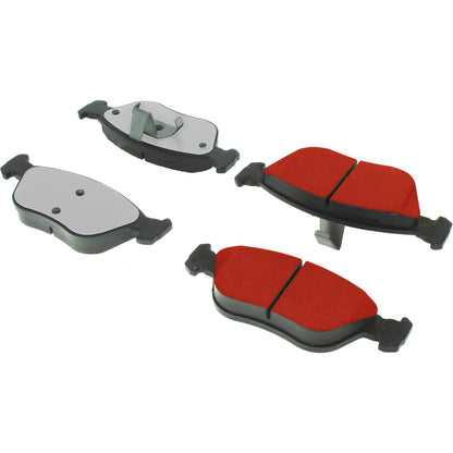 Centric Parts Disc Brake Pad Set with Low-Dust Formula 500.06180