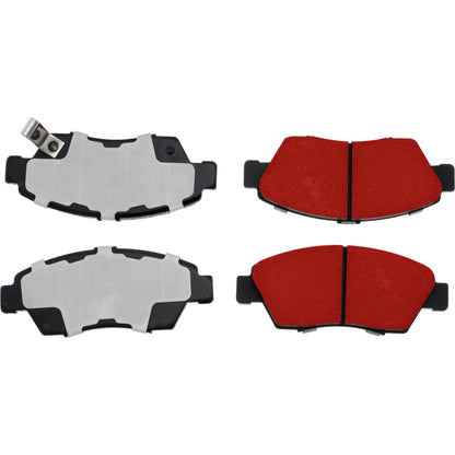 Centric Parts Disc Brake Pad Set with Low-Dust Formula for 1993-1995 Honda Civic 500.06211
