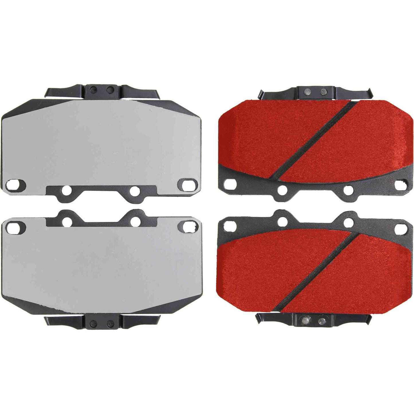 Centric Parts Disc Brake Pad Set PQ PRO with low-dust formula 500.06470