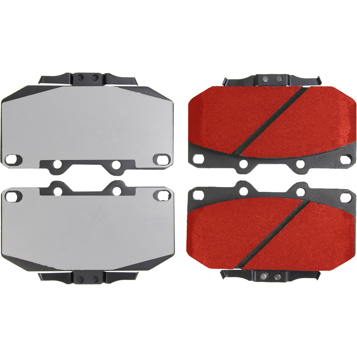 Centric Parts Disc Brake Pad Set PQ PRO with low-dust formula 500.06470