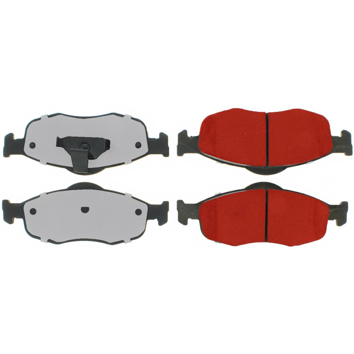 Centric Parts Disc Brake Pad Set with Low-Dust Formula 500.06480